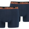 Труси-боксери Head BASIC BOXER 2P темно-синій, помаранчевий Чол L 701202741-010