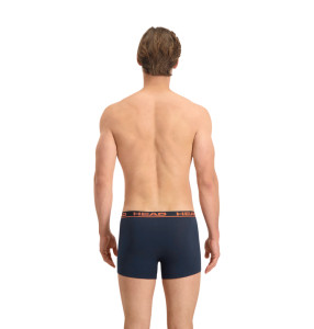 Труси-боксери Head BASIC BOXER 2P темно-синій, помаранчевий Чол L 701202741-010