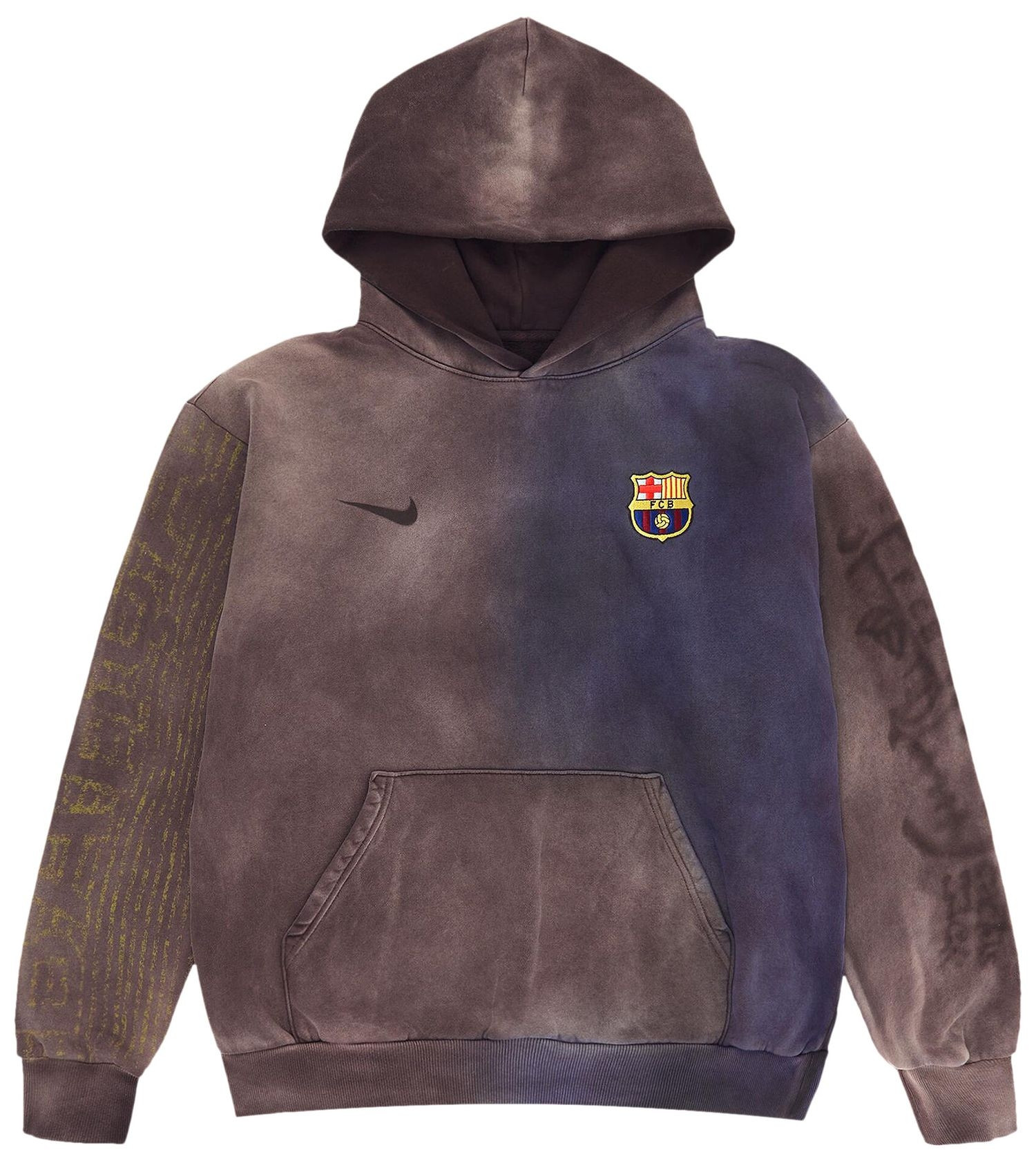 Худі Nike FC Barcelona x Cactus Jack Split-Dye Crest Hoodie 'Brown' FQCJ-HS02