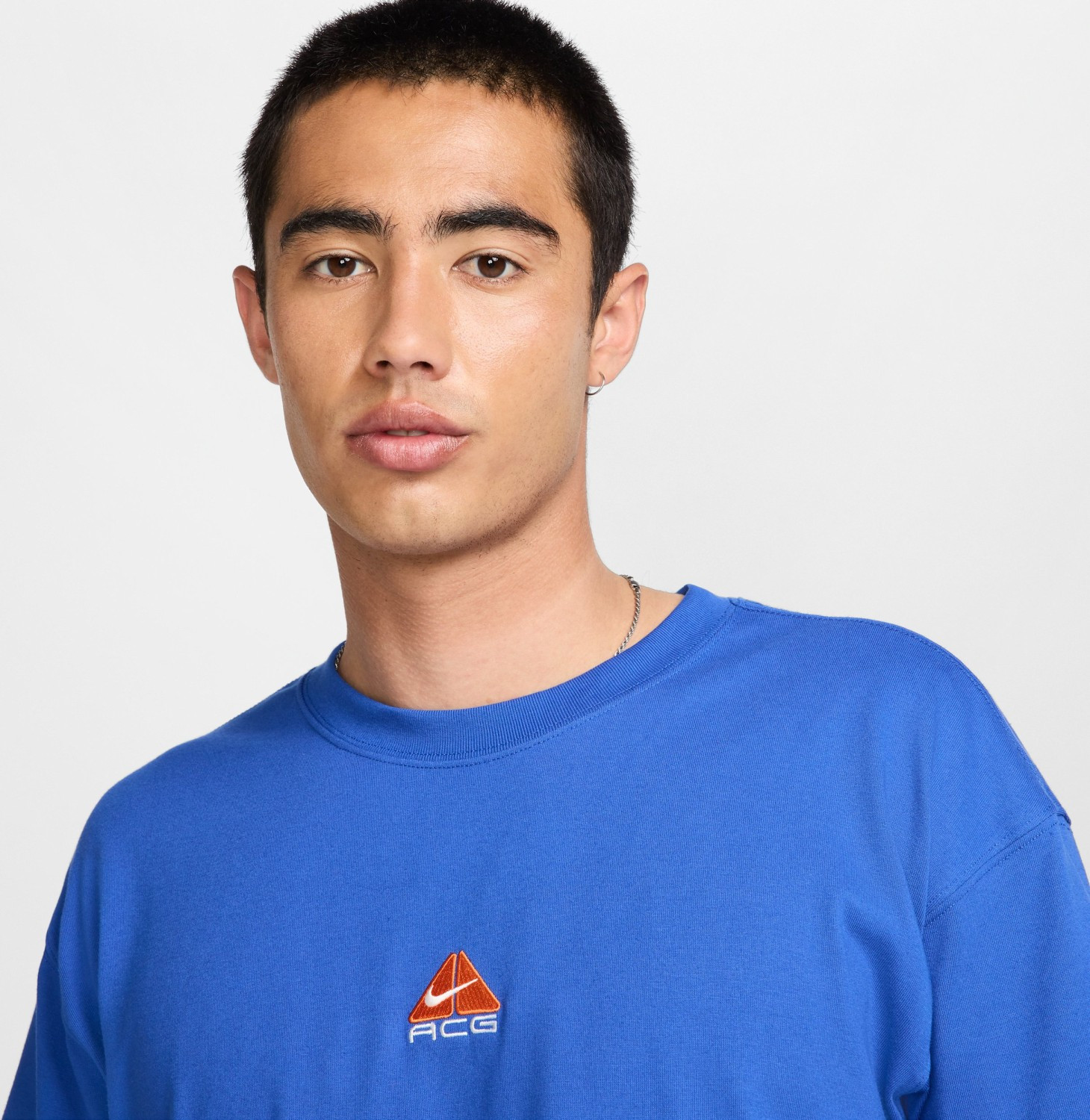 Футболка Nike ACG Tee Blue Logo Orange DQ1815-480