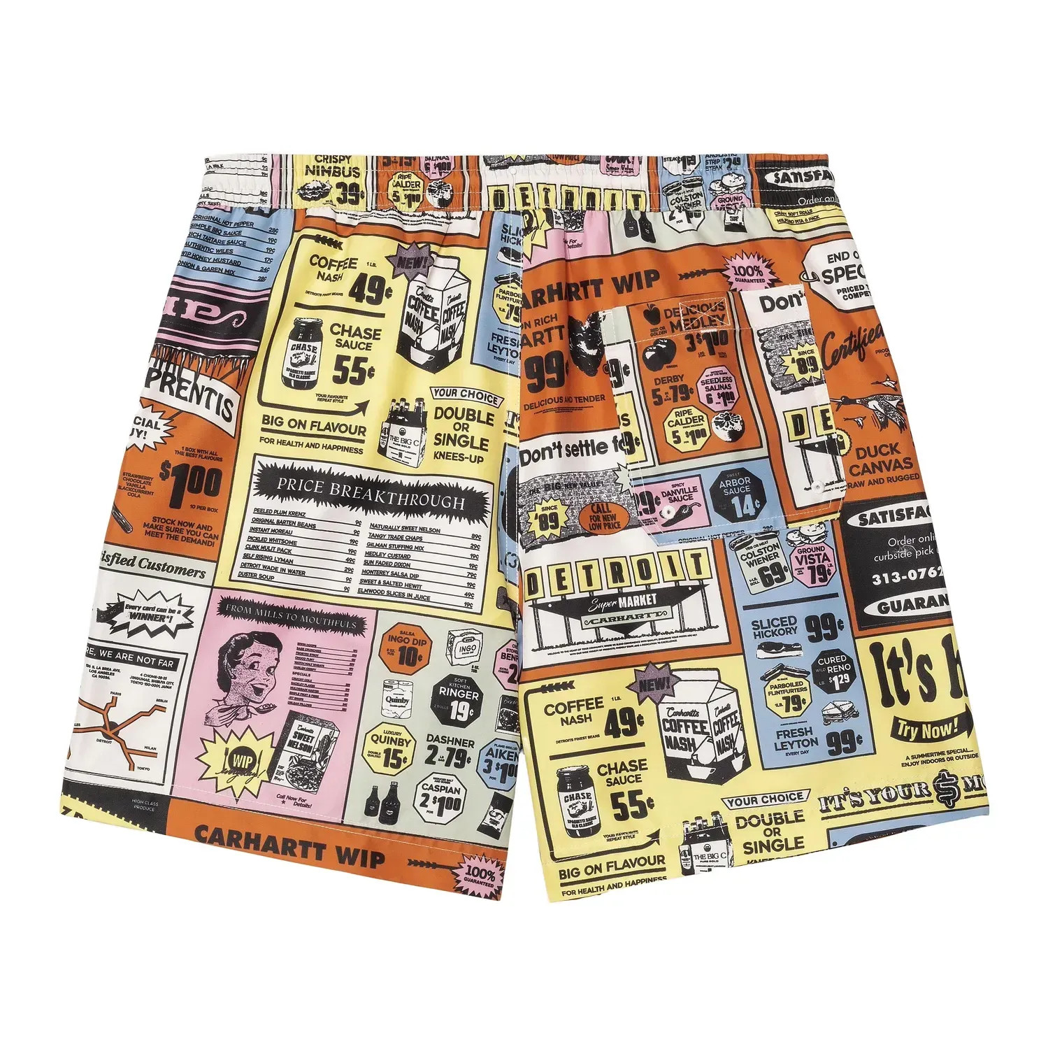 Шорти Carhartt WIP SLATER SWIM TRUNKS I035063.2UDXX