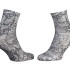 Шкарпетки HELLO KITTY CONTOUR TETE HK сірий Діт 36-41 17890735-2
