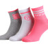 Шкарпетки Sergio Tacchini 3-pack білий, сірий, рожевий Жін 36-39 13890462-1