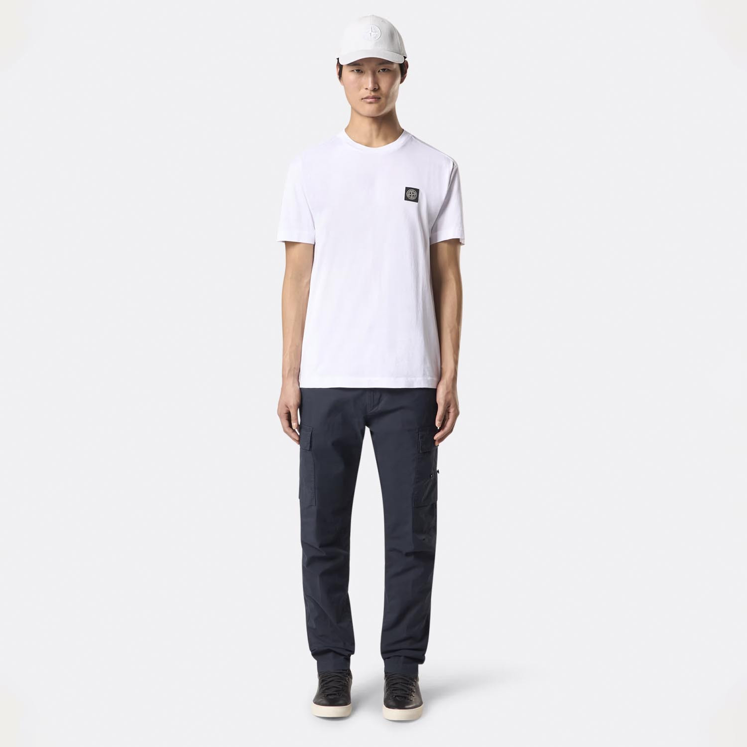 Футболка Stone Island White K1S152100039S0013-V0001