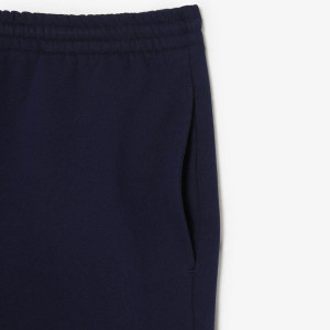 Шорти Lacoste Organic Brushed Cotton Fleece Shorts Blue GH9627 51 166