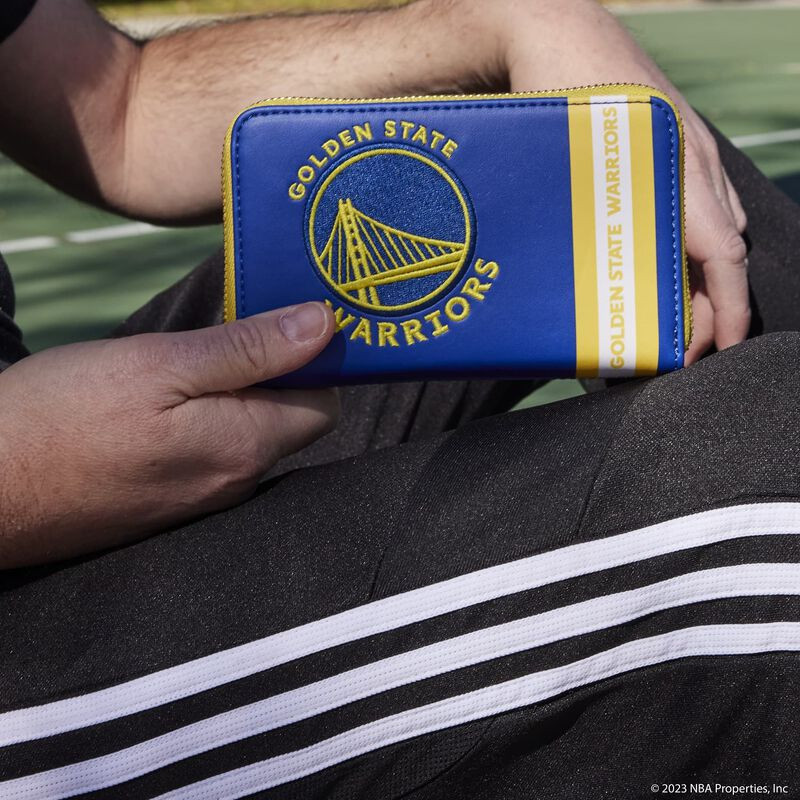 Гаманець Loungefly NBA Golden State Warriors Patch Icons Zip Around Wallet 0996