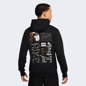 Худі Nike CLUB FT PO HDY MOON GFX black HQ8594-010