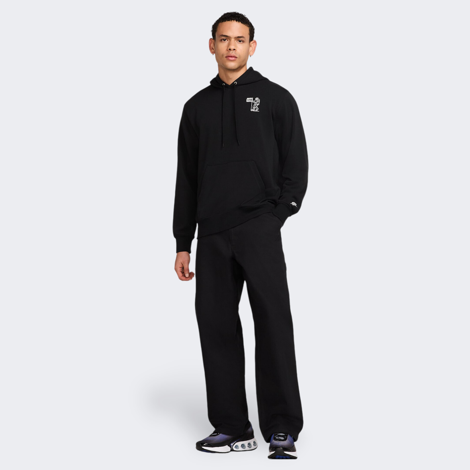 Худі Nike CLUB FT PO HDY MOON GFX black HQ8594-010