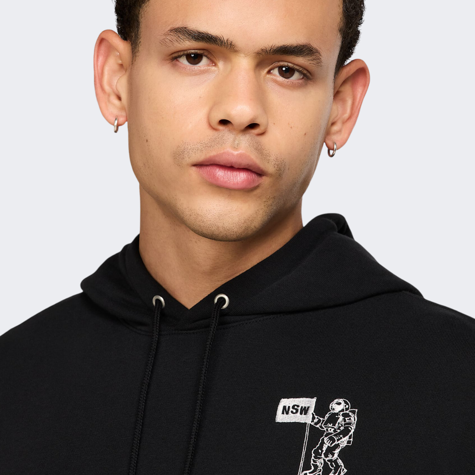 Худі Nike CLUB FT PO HDY MOON GFX black HQ8594-010