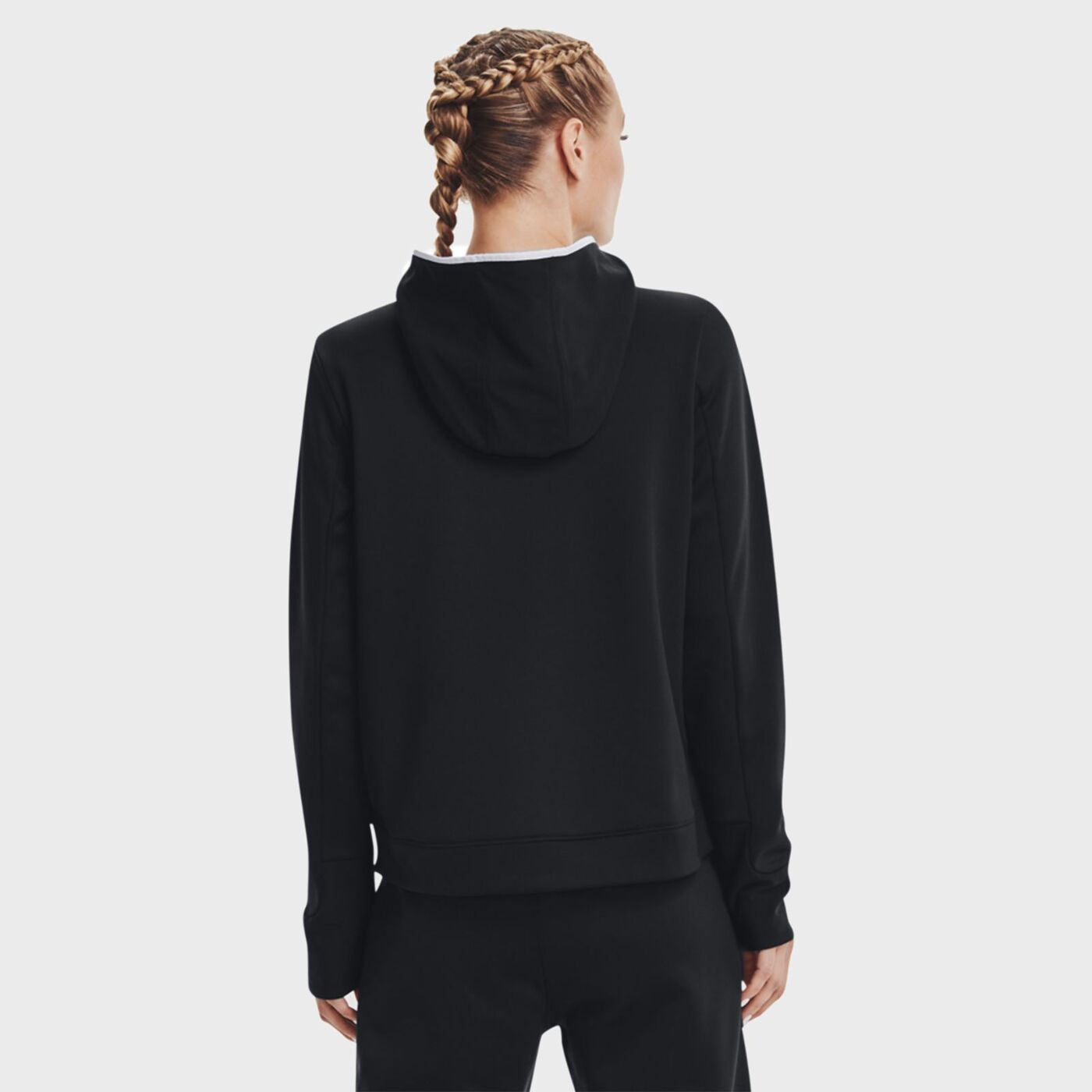 Куртка жіноча Under Armour Plus Training Hoody Black 1365875-001