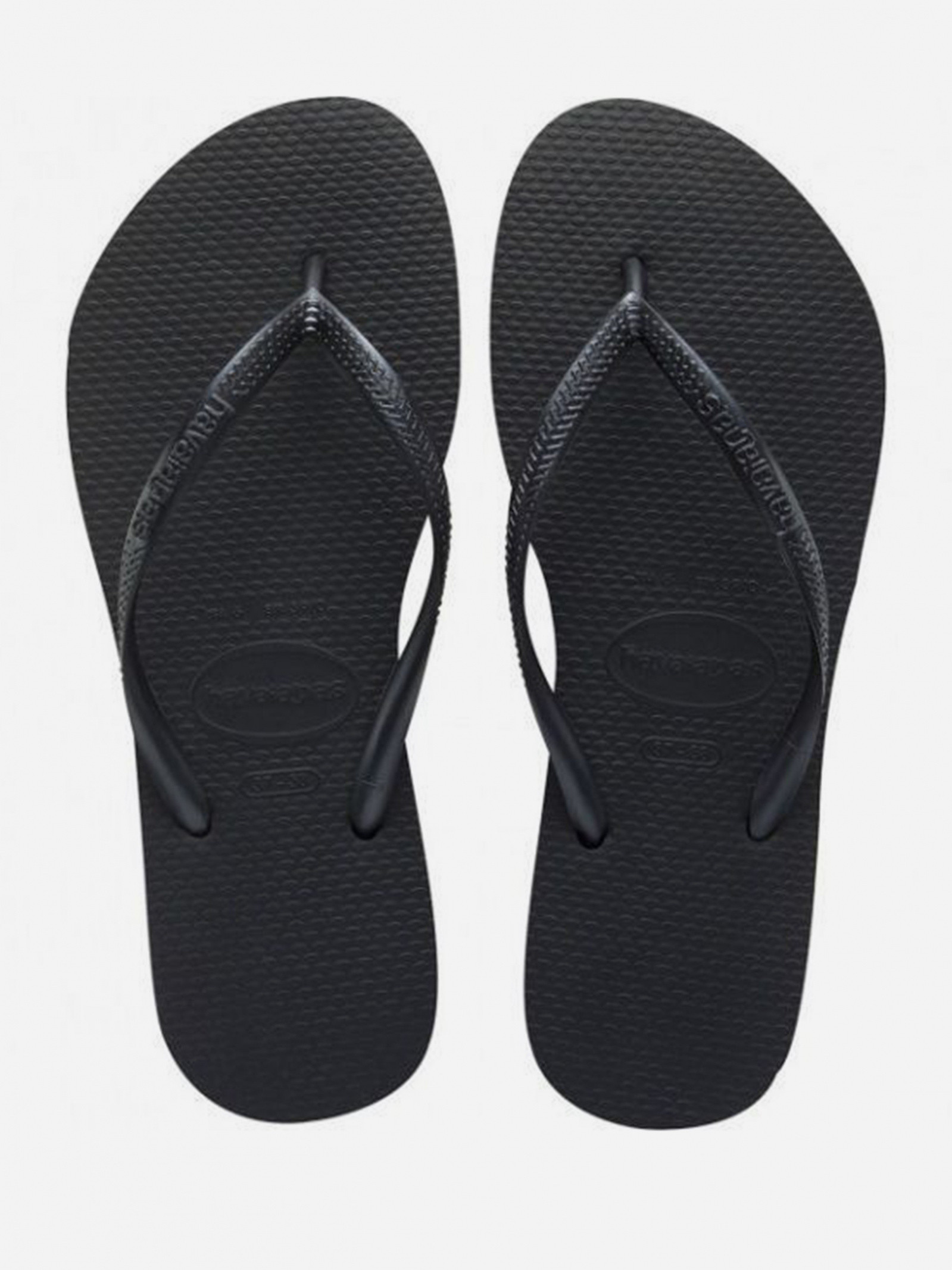 Тапочки жіночі Havaianas Slim Preto Black 4000030-0090 43-44 4000030-0090