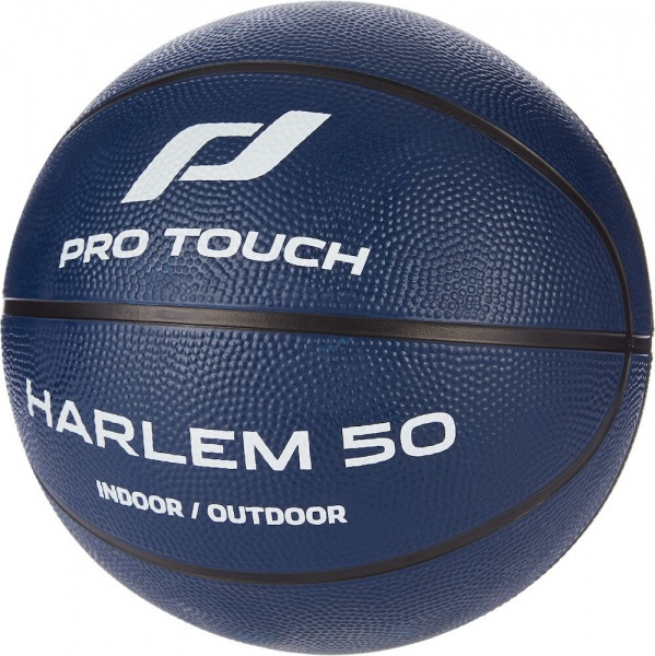 М'яч баскетбольний Pro Touch Harlem 50 Темно-синій, білий Уні 5 81003733