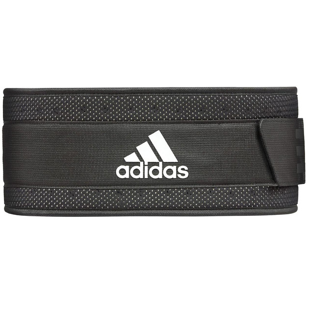 Пояс для важкої атлетики Adidas Perfomance Weightlifting Belt чорний Уні XS (62-75 см) ADGB-12284