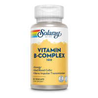 Капсули Solaray Vitamin B-Complex 100 - 50 vcaps 2023-10-2384
