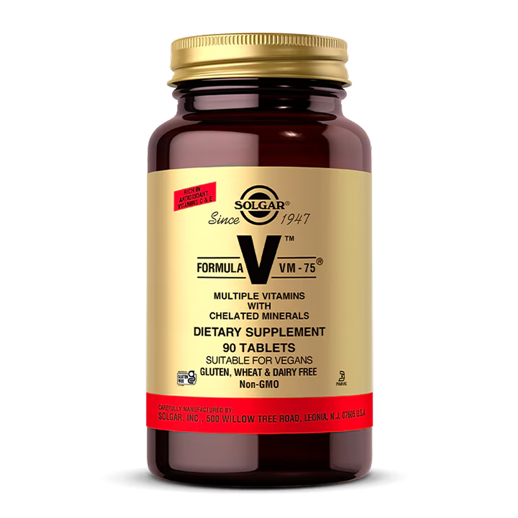 Таблетки Solgar Formula VM-75 Tablet - 90 tabs 2023-10-6351