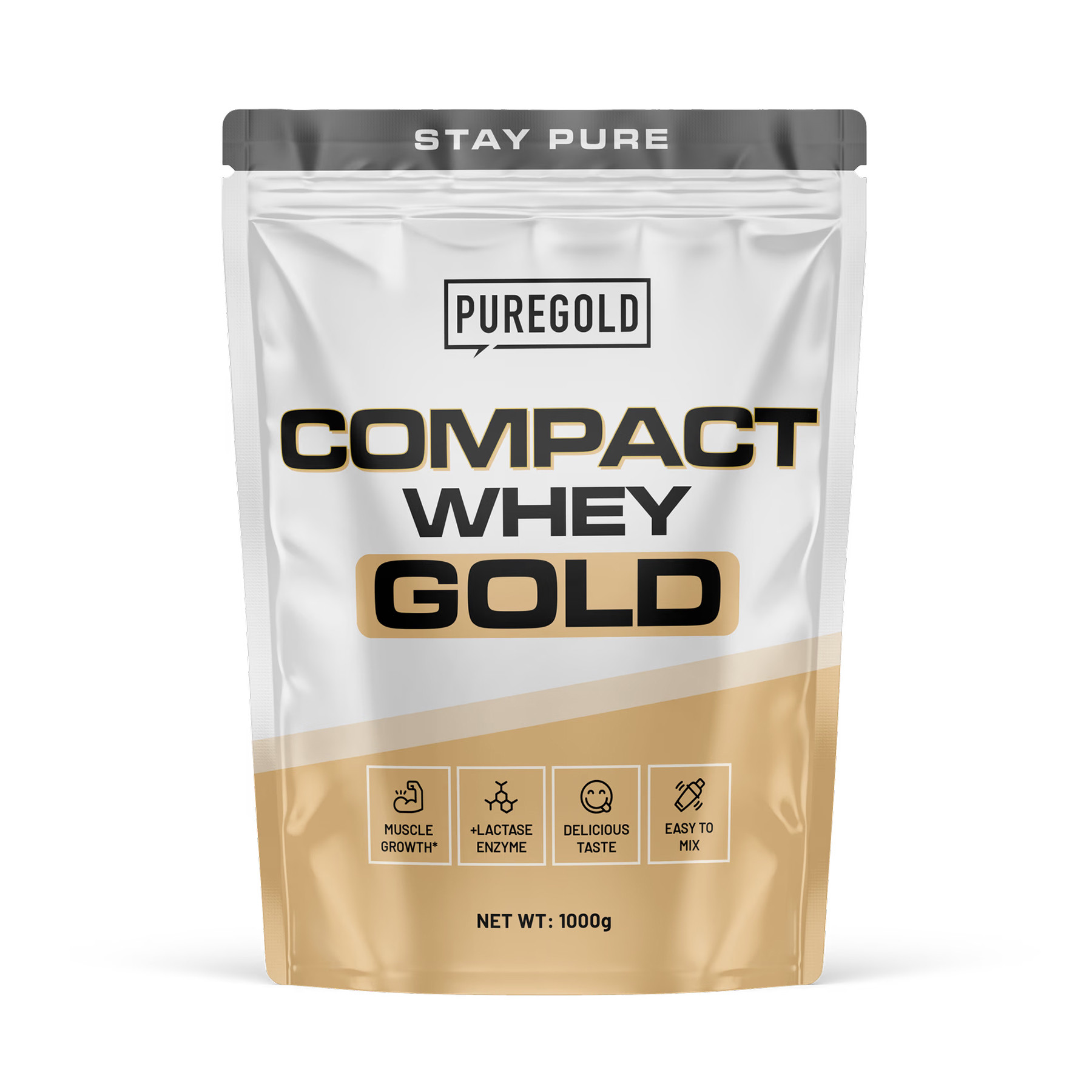 Порошок Pure Gold Compact Whey Gold - 1000g Pistachio 2023-10-5633