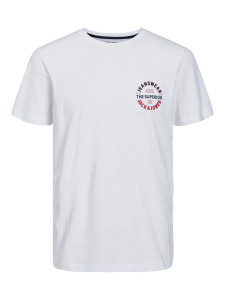 Футболка JJANDY TEE SS CREW NECK 12222339-White Jack&Jones L Білий 12222339-WHITE-PRINT:SMAL