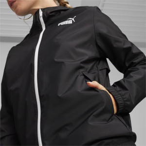 Вітровка з капюшоном ESS Solid Windbreaker 84749452 Puma L Чорний 84749452