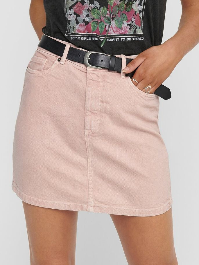 Спідниця ONLROSE A-SHAPE COLOR SKIRT PNT 15204340 Rose Smoke ONLY 38 Розовий 15204340RoseSmoke