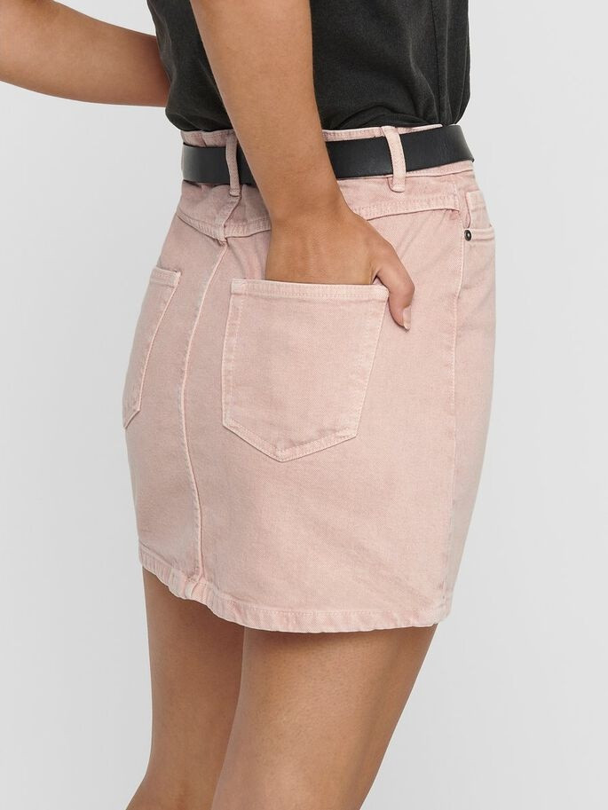 Спідниця ONLROSE A-SHAPE COLOR SKIRT PNT 15204340 Rose Smoke ONLY 38 Розовий 15204340RoseSmoke