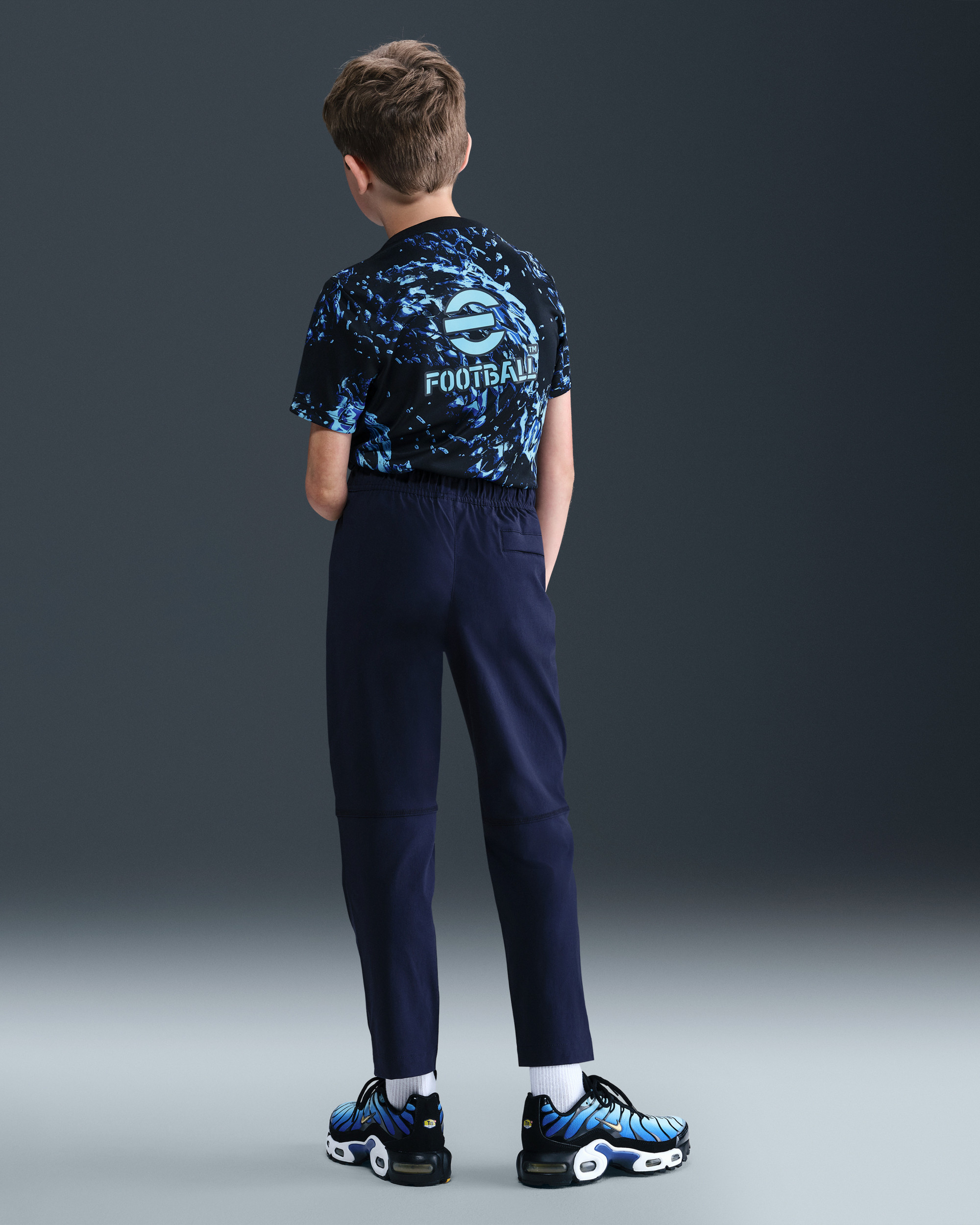 Штани Nike Tech Older Kids' (Boys') Woven Trousers Obsidian/Black HQ8921-451