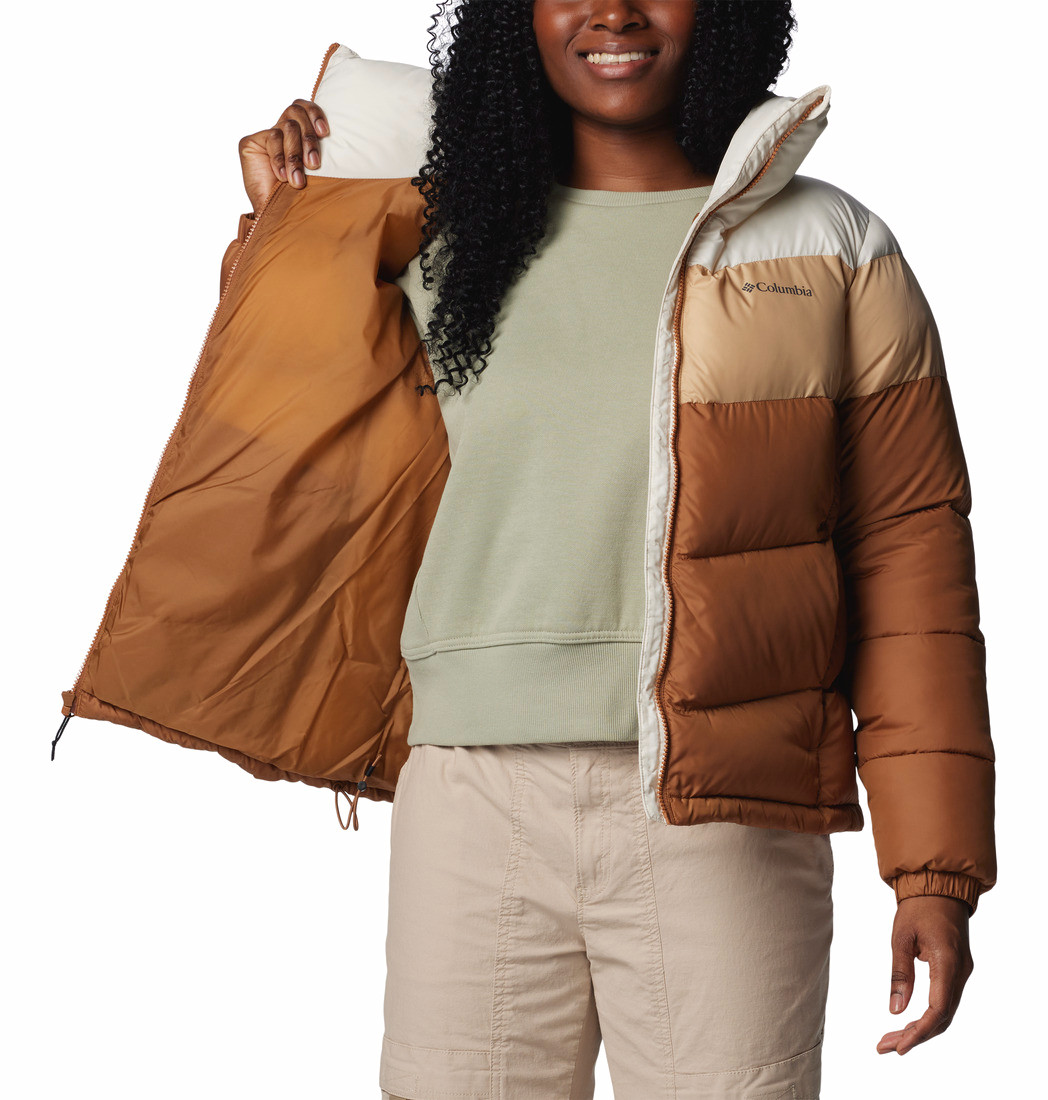 Куртка Puffect™ II Colorblock Jacket 2088481CLB-224 Columbia M (46) Коричневий 2088481CLB-224