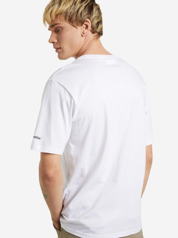 Футболка CSC Basic Logo 1680051CLB-108 Columbia XXL (56) Білий 1680051CLB-108