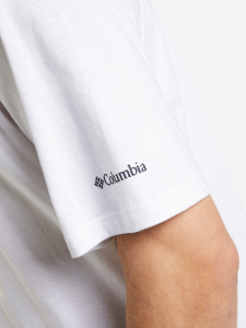 Футболка CSC Basic Logo 1680051CLB-108 Columbia XXL (56) Білий 1680051CLB-108