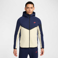Толстовка чоловіча Nike Tech Fleece 2024 Blue/Beige HV6512-410