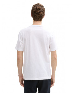 Футболка Basic cotton T-shirt 1045627-20000 Tom Tailor L Білий 1045627-20000