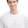 Футболка Basic cotton T-shirt 1045627-20000 Tom Tailor L Білий 1045627-20000