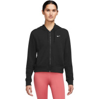 Толстовка жіноча Nike Dri-Fit One Full-Zip French Terry Hoodie Black FB5198-010