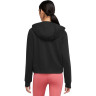 Толстовка жіноча Nike Dri-Fit One Full-Zip French Terry Hoodie Black FB5198-010
