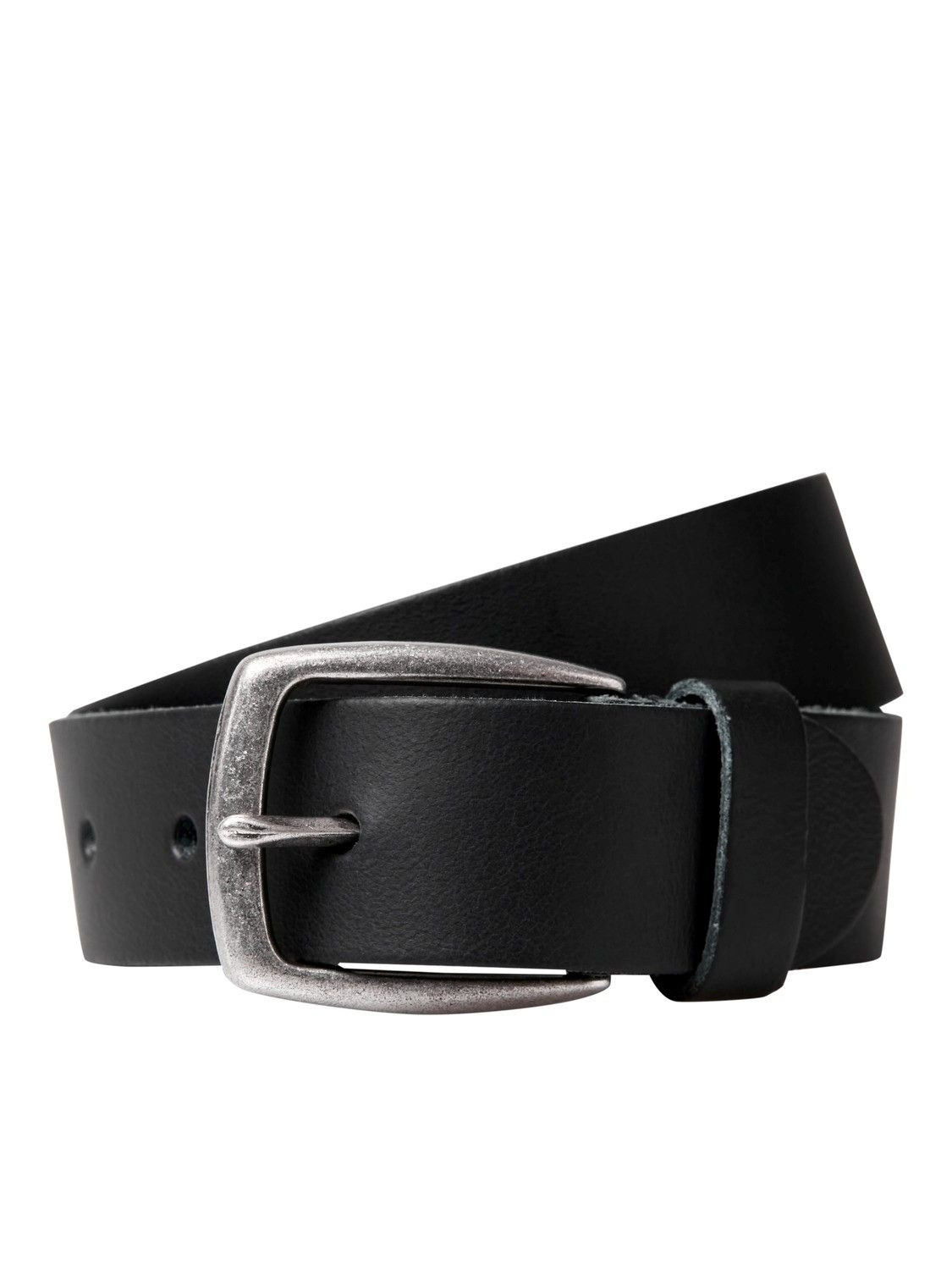 Ремінь JACMICHIGAN LTN LEATHER BELT 12192623-Black Jack&Jones 95 Чорний 12192623-BLACK