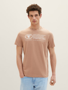 Футболка 1035611-24048 Tom Tailor L Бежевий 1035611-24048