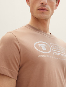 Футболка 1035611-24048 Tom Tailor L Бежевий 1035611-24048