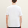 Футболка LOGO TEXT TEE 1041798ХХ20000 Tom Tailor L Білий 1041798ХХ20000