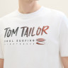 Футболка LOGO TEXT TEE 1041798ХХ20000 Tom Tailor L Білий 1041798ХХ20000