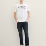 Футболка LOGO TEXT TEE 1041798ХХ20000 Tom Tailor L Білий 1041798ХХ20000