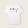 Футболка LOGO TEXT TEE 1041798ХХ20000 Tom Tailor L Білий 1041798ХХ20000