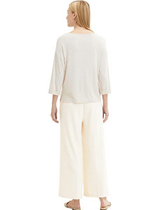 Футболка з довгим рукавом 1035465-25955 Tom Tailor L Білий 1035465-25955