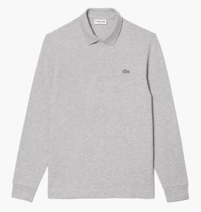 Лонгслів чоловічий Lacoste Paris Grey PH2481CCA L PH2481CCA