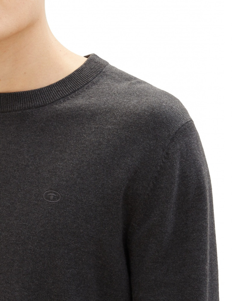 Кофта NOS 1038426-10617 Tom Tailor XL Темно-сірий 1038426-10617