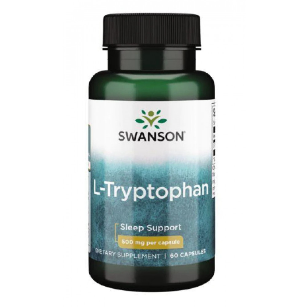 Капсули L-Tryptophan 500 mg - 60 Caps 100-77-1118504-20