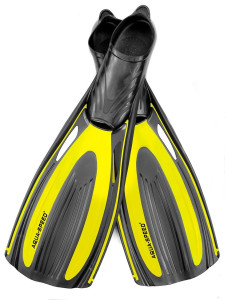 Ласти Aqua Speed HYDRO 4751 чорний, жовтий Уні 42-43 530-18