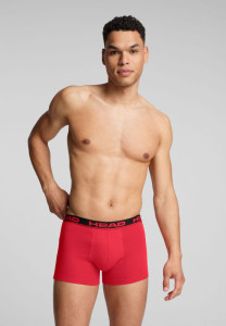 Труси-боксери Head BASIC BOXER 2P червоний, чорний Чол L 701202741-020