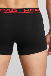 Труси-боксери Head BASIC BOXER 2P червоний, чорний Чол L 701202741-020