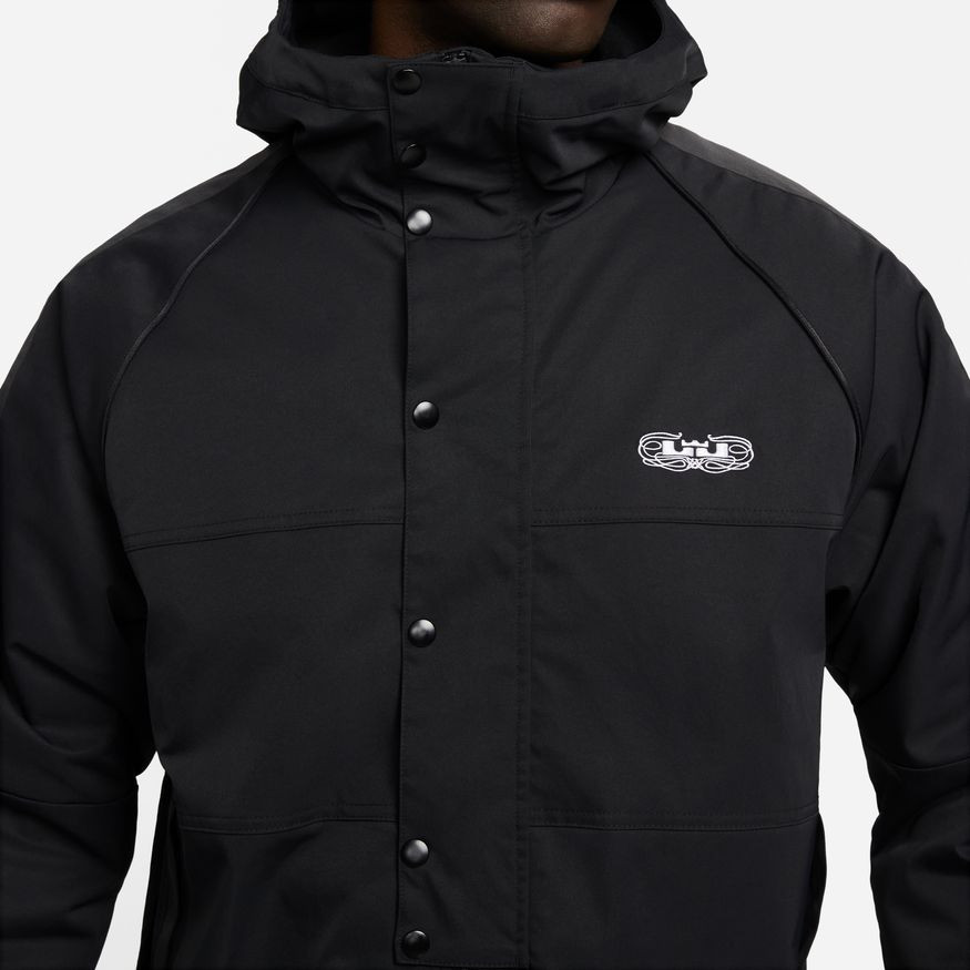 Куртка Nike LeBron Black Jacket PRM Utility DQ6136-010