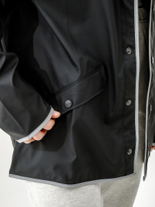 Куртка Rains Jackets 1201-BLACKREFLECTIVE