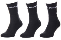 Шкарпетки KAPPA SOCKS LOGO SABOYA 3PACK чорний Уні 35-38 304MT00-901